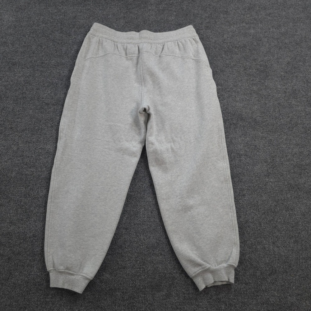 Lululemon Pants Womens 12 Gray Scuba High Rise Jogger Fleece Lounge Gym Cozy - Picture 9 of 10